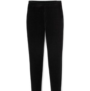 NWOT Chico's Black Velvet Slim Pants 3